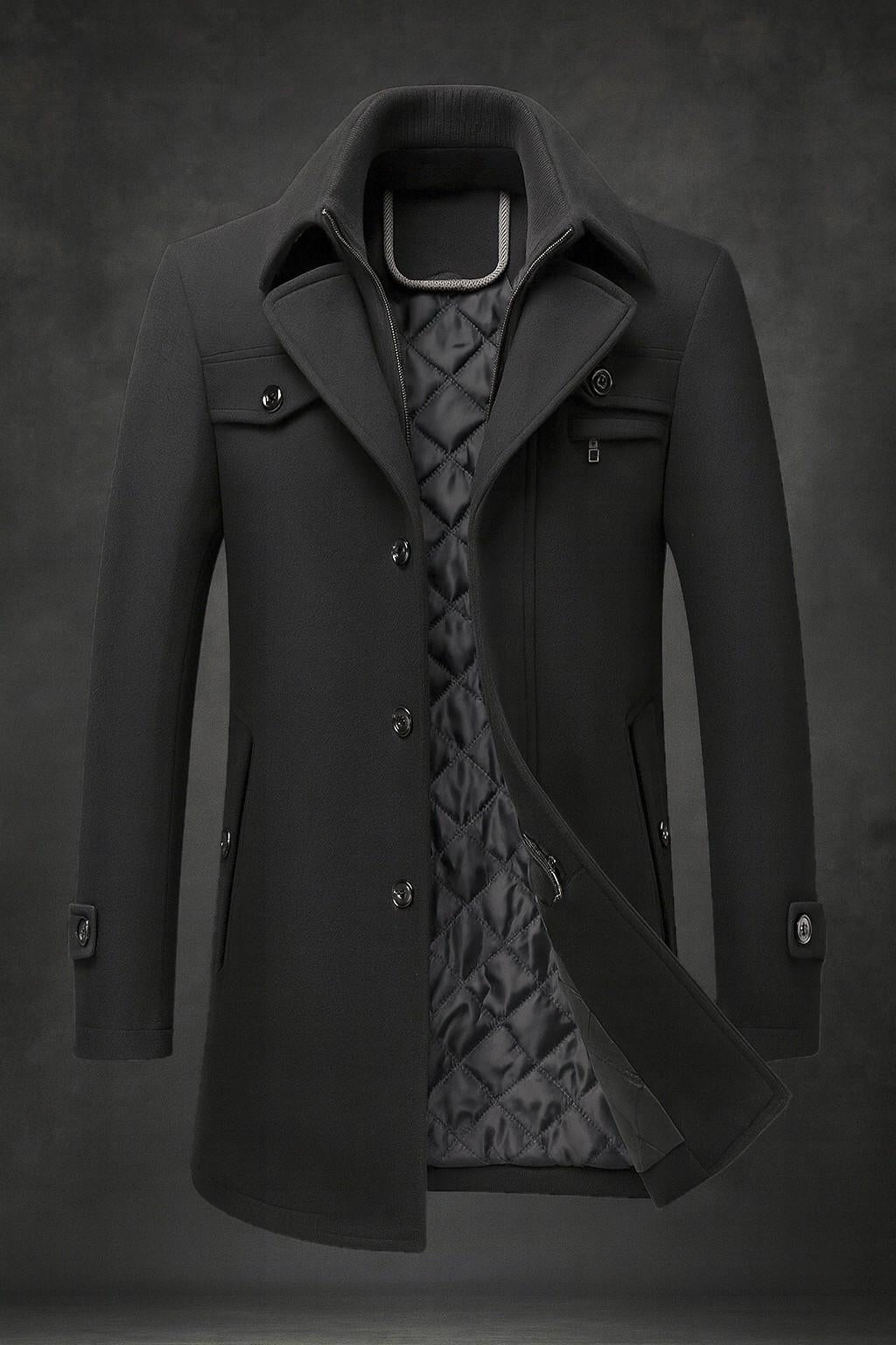 CARRINGTON WOOL COAT