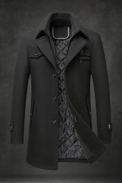 CARRINGTON WOOL COAT