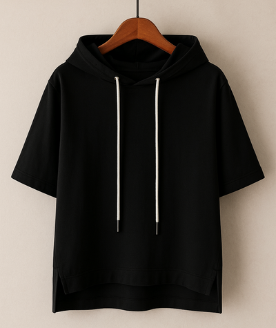 ALISON SHORT SLEEVE HOODIE