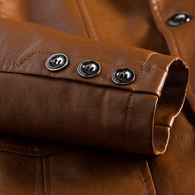 ALESSANDRO LEATHER BLAZER